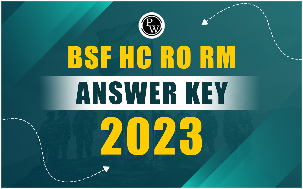 BSF HC RO RM Answer Key 2024