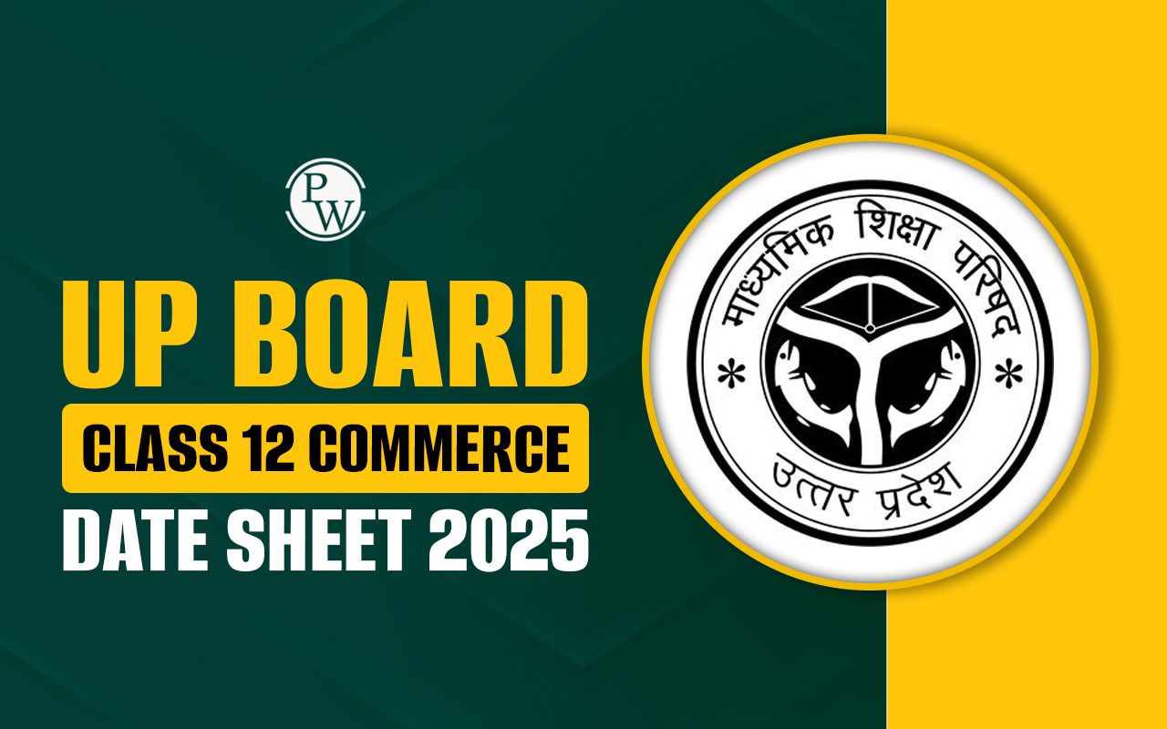 UP Board Class 12 Commerce Date Sheet 2025