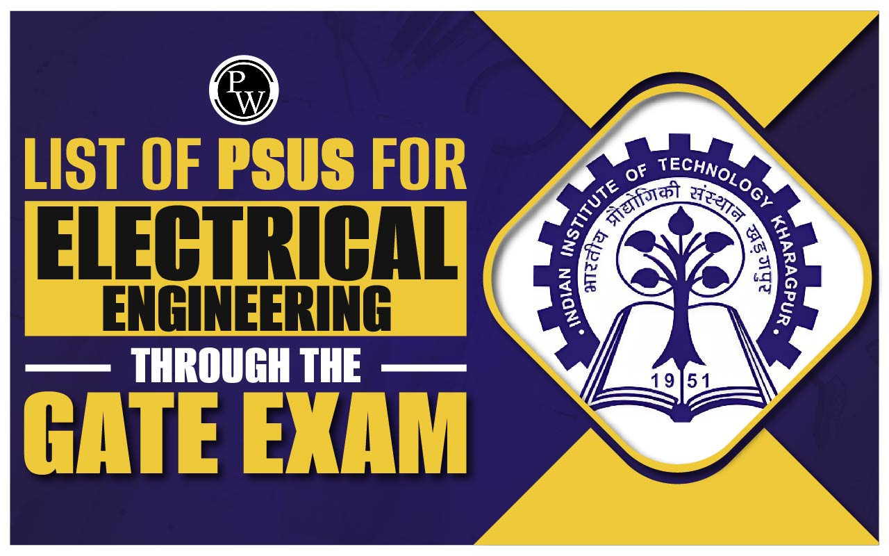 List of PSUs for Electrical Engineering Through GATE