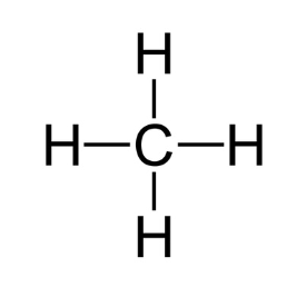 
Methane Structural Formula
