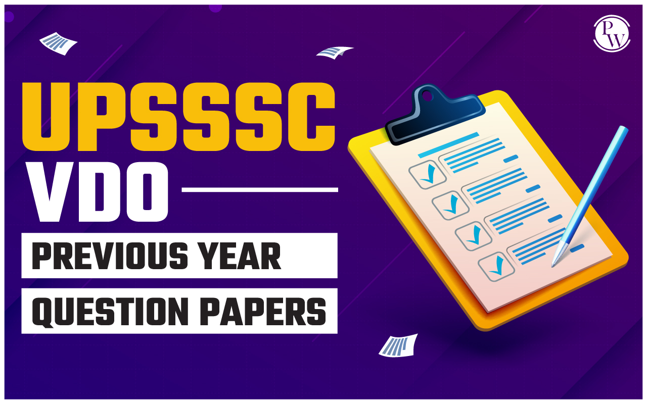 UPSSSC VDO Previous Year Question Papers