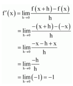 chapter 13-Limits and Derivatives Miscellaneous Exercise