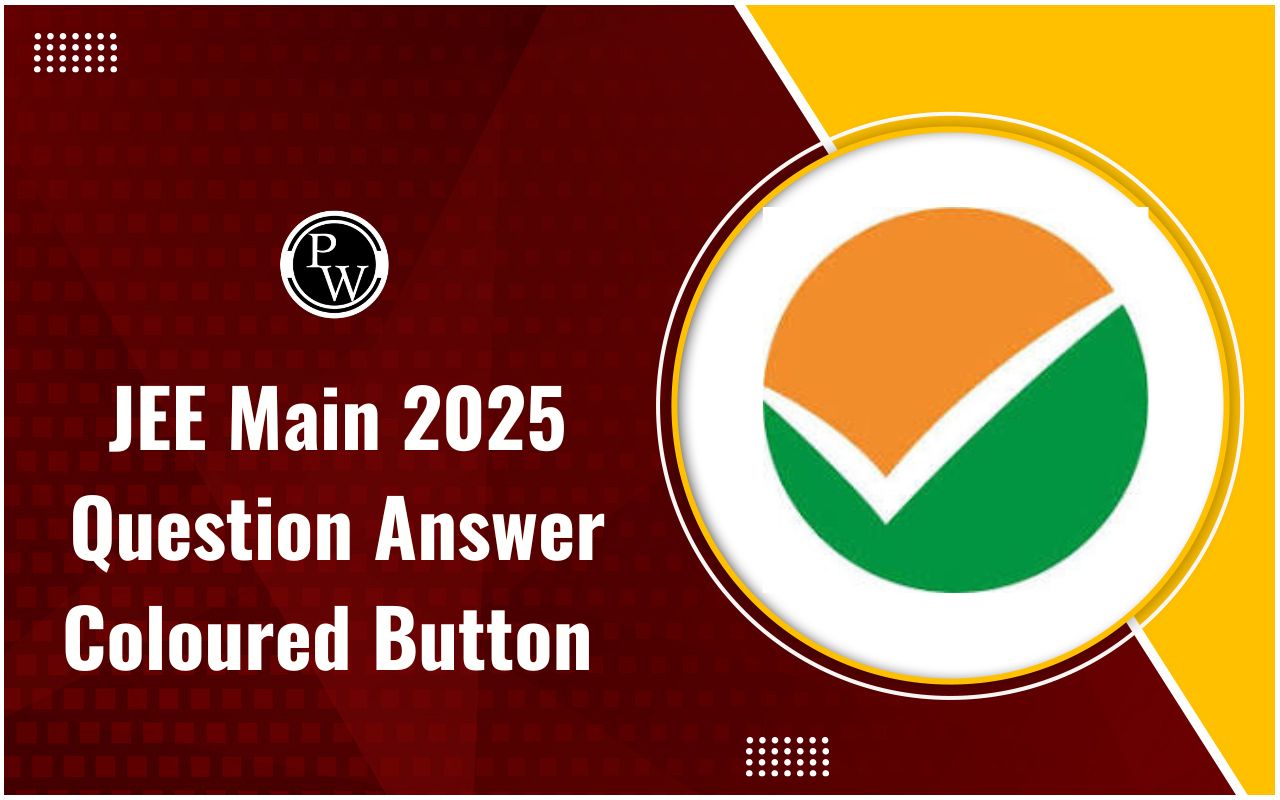 JEE Main 2025 Question Answer Coloured Button Meaning