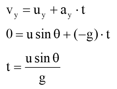equation of time of flight