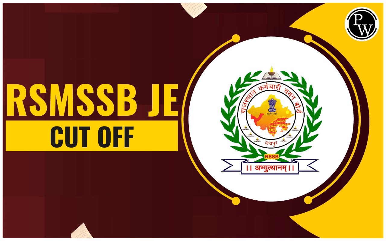 RSMSSB JE Cut Off 2025