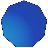 Nonagon Shape Image