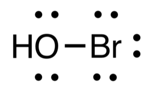 Hypobromous Acid Formula Lewis Structure