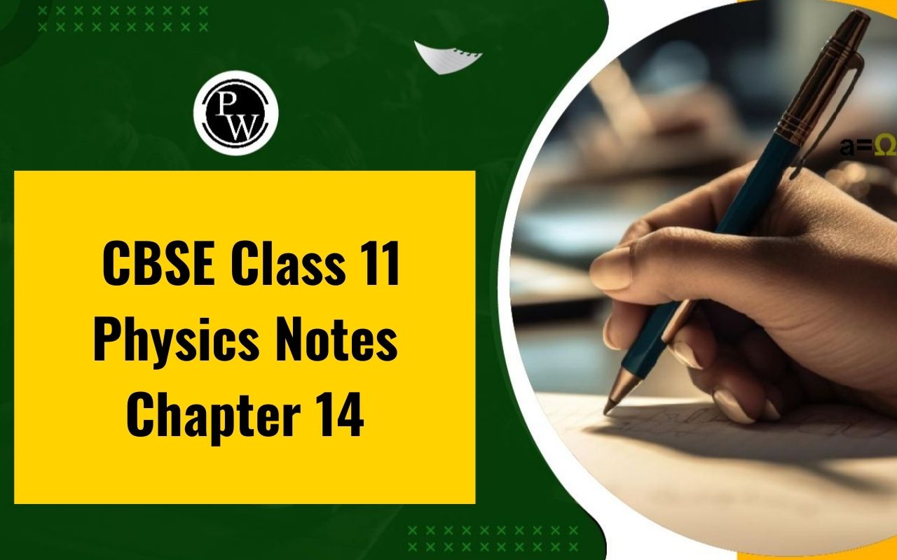 CBSE Class 11 Physics Notes Chapter 14