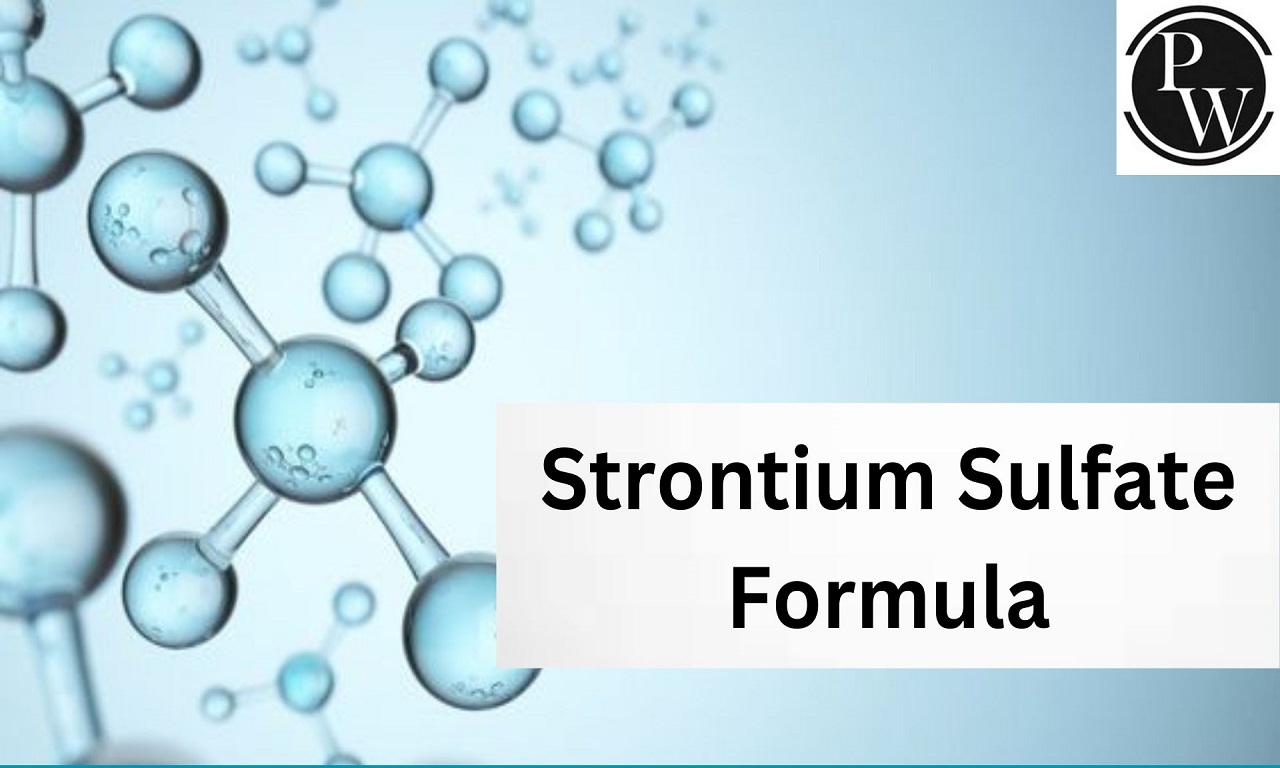 Strontium Sulfate Formula