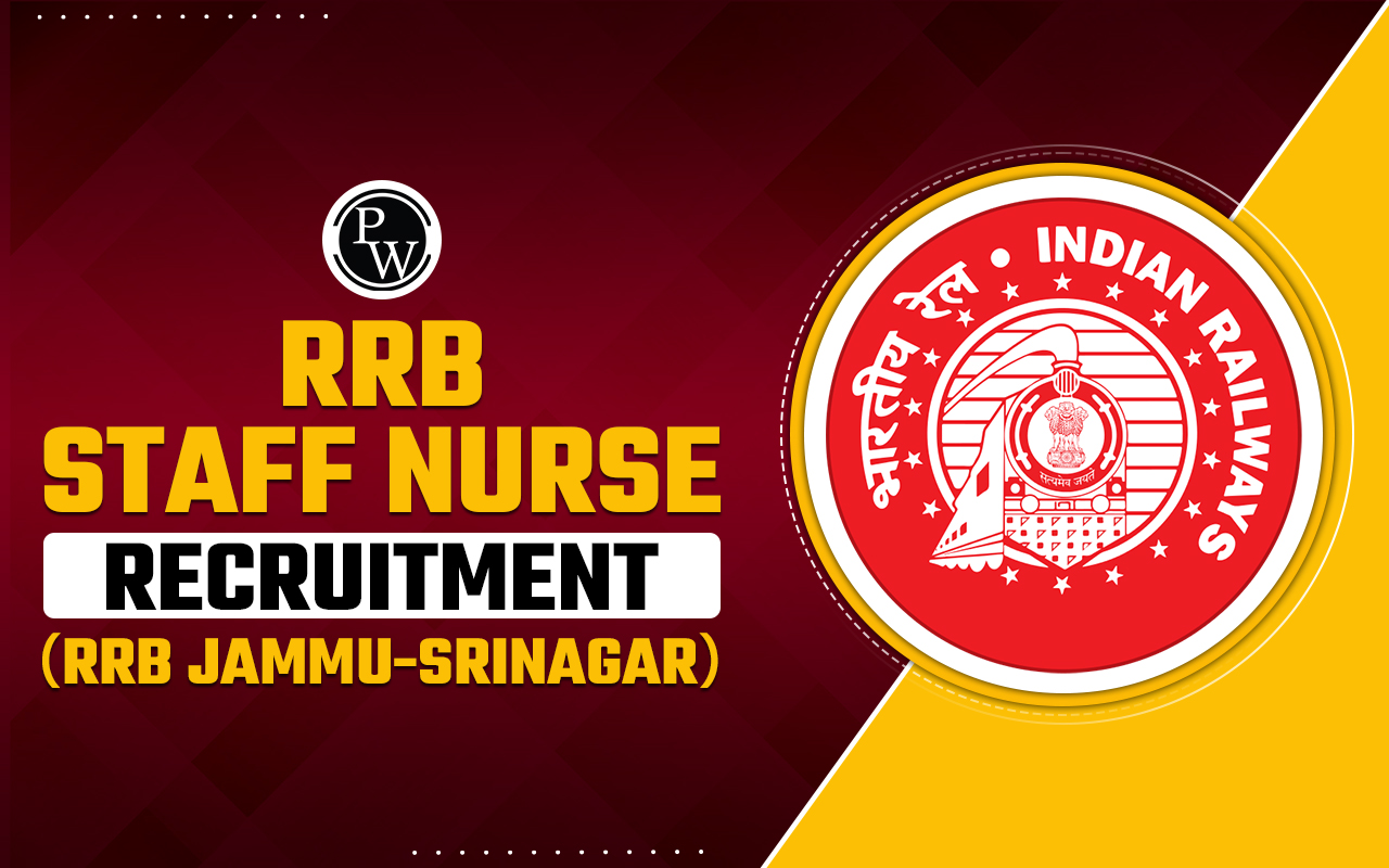 RRB Staff Nurse Recruitment (RRB Jammu-Srinagar)