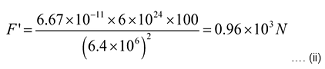 NEWTON’s LAWS OF GRAVITATION