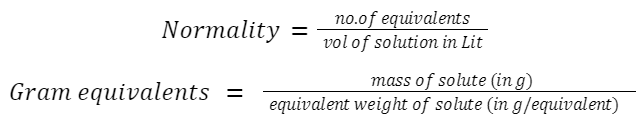 Normality(N)