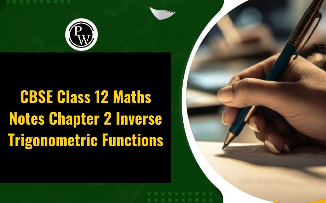 CBSE Class 12 Maths Notes Chapter 2