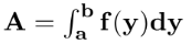 Formula of Area