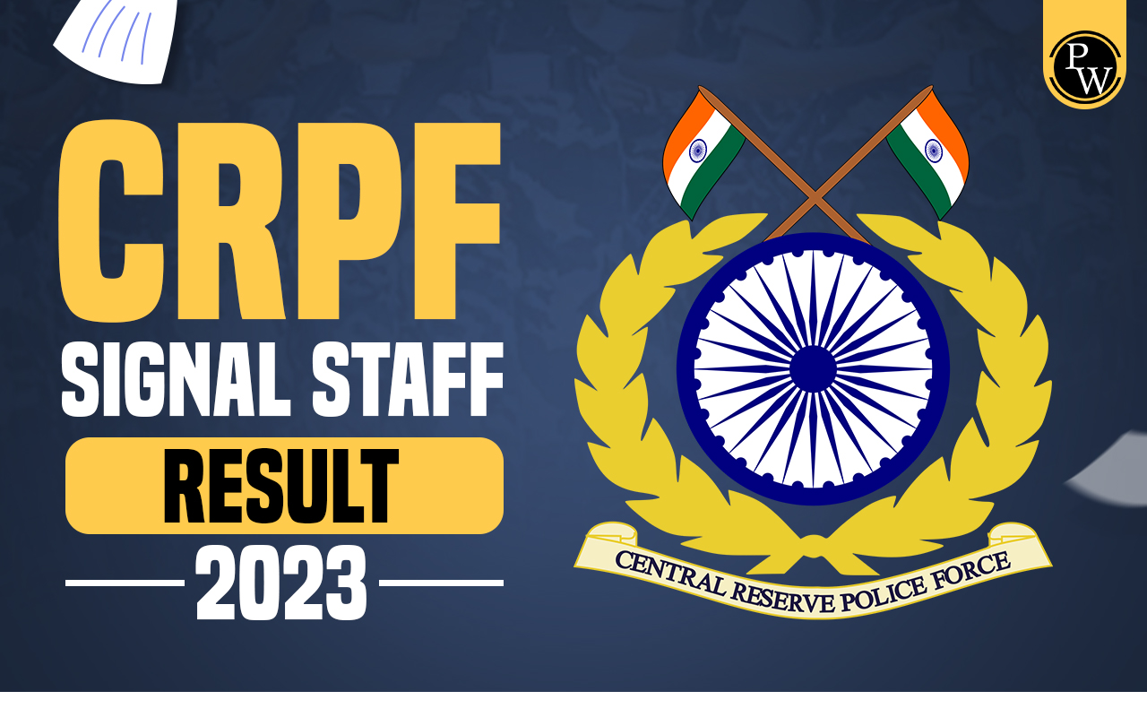 CRPF Signal Staff Result 2023