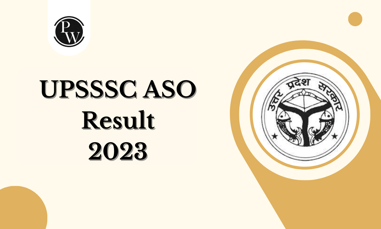 UPSSSC ASO Result 2023