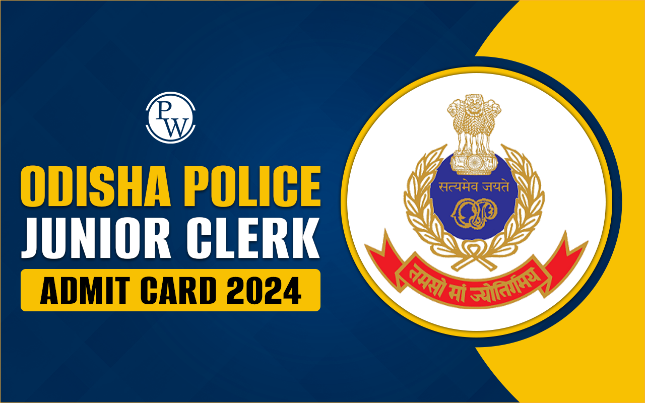 Odisha Police Junior Clerk Admit Card 2024