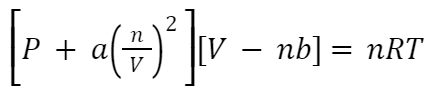 Van der Waals Equation
