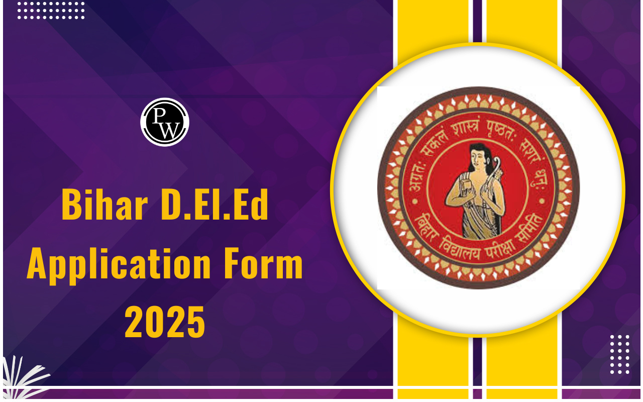 Bihar D.El.Ed Application Form 2025