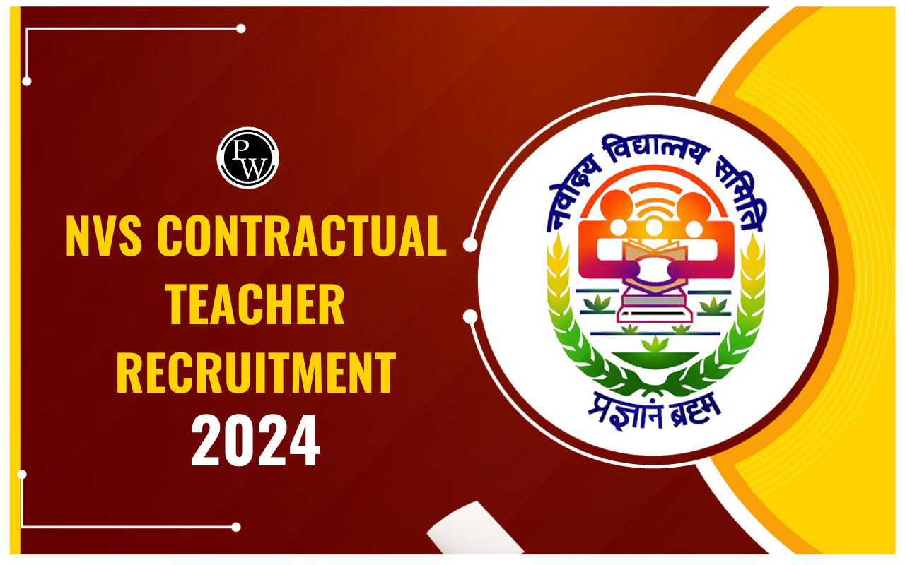 NVS Contractual Teacher Recruitment 2024