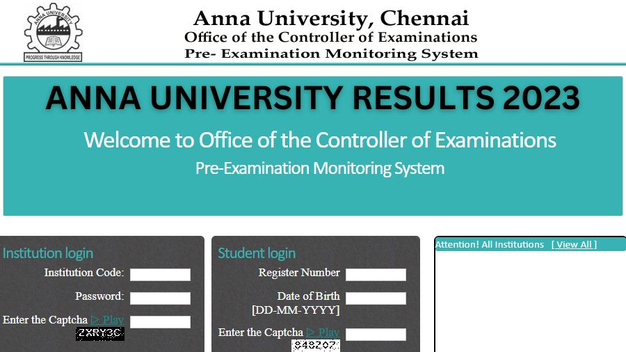 Anna University Results 2023 OUT on coe1.annauniv.edu, Download UG and PG Revaluation Marks
