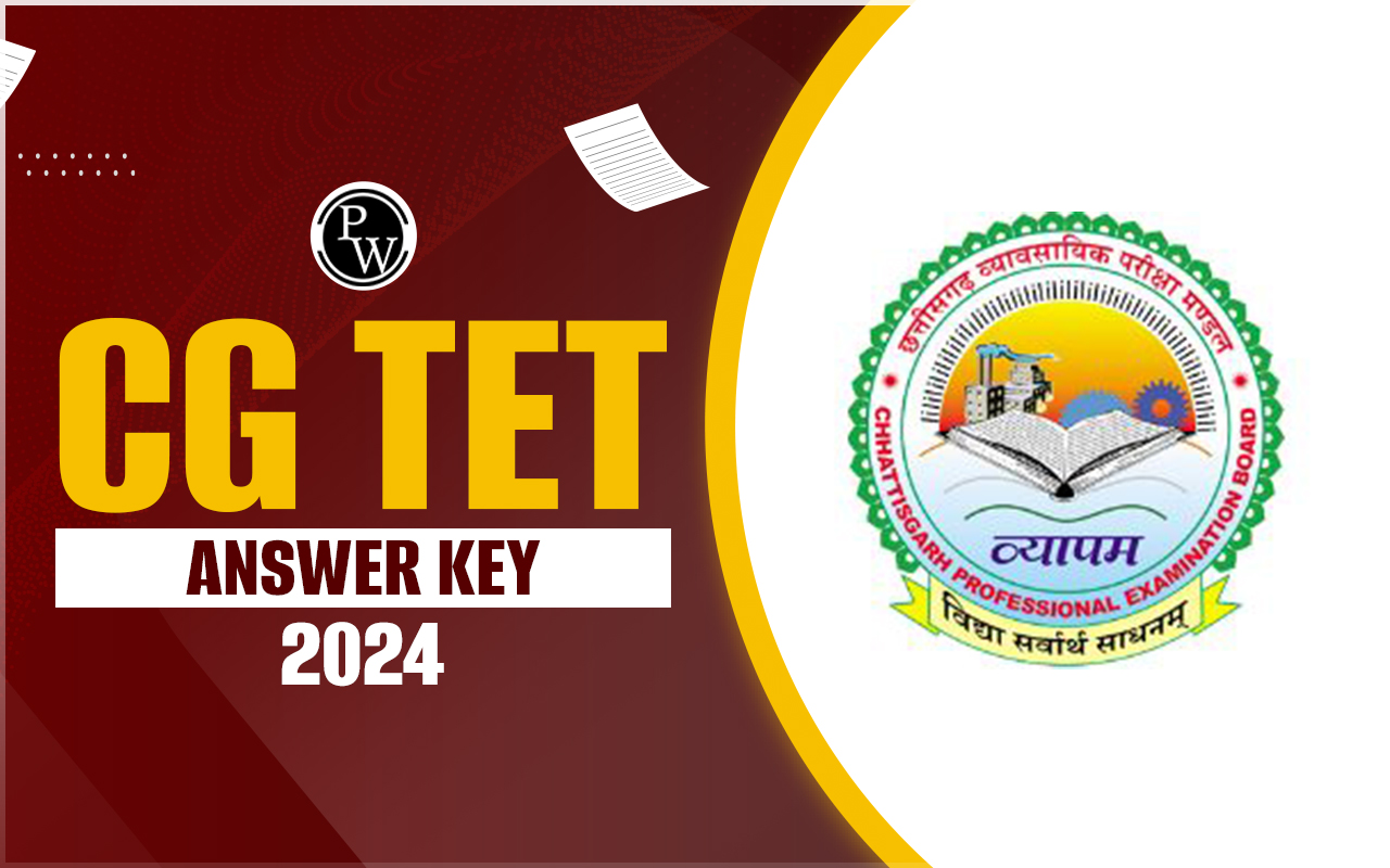 CG TET Answer Key 2024