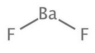 Barium Fluoride Formula Structure