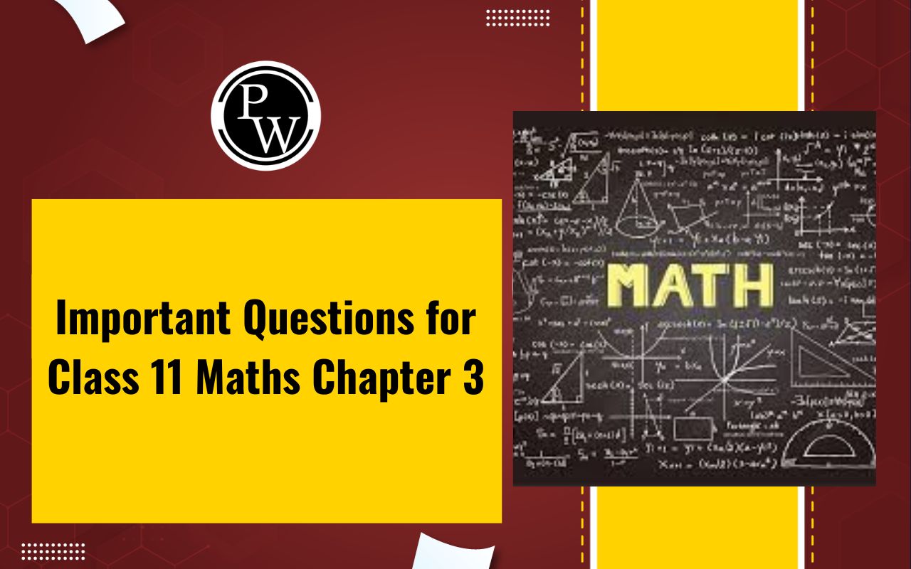 Important Questions for Class 11 Maths Chapter 3