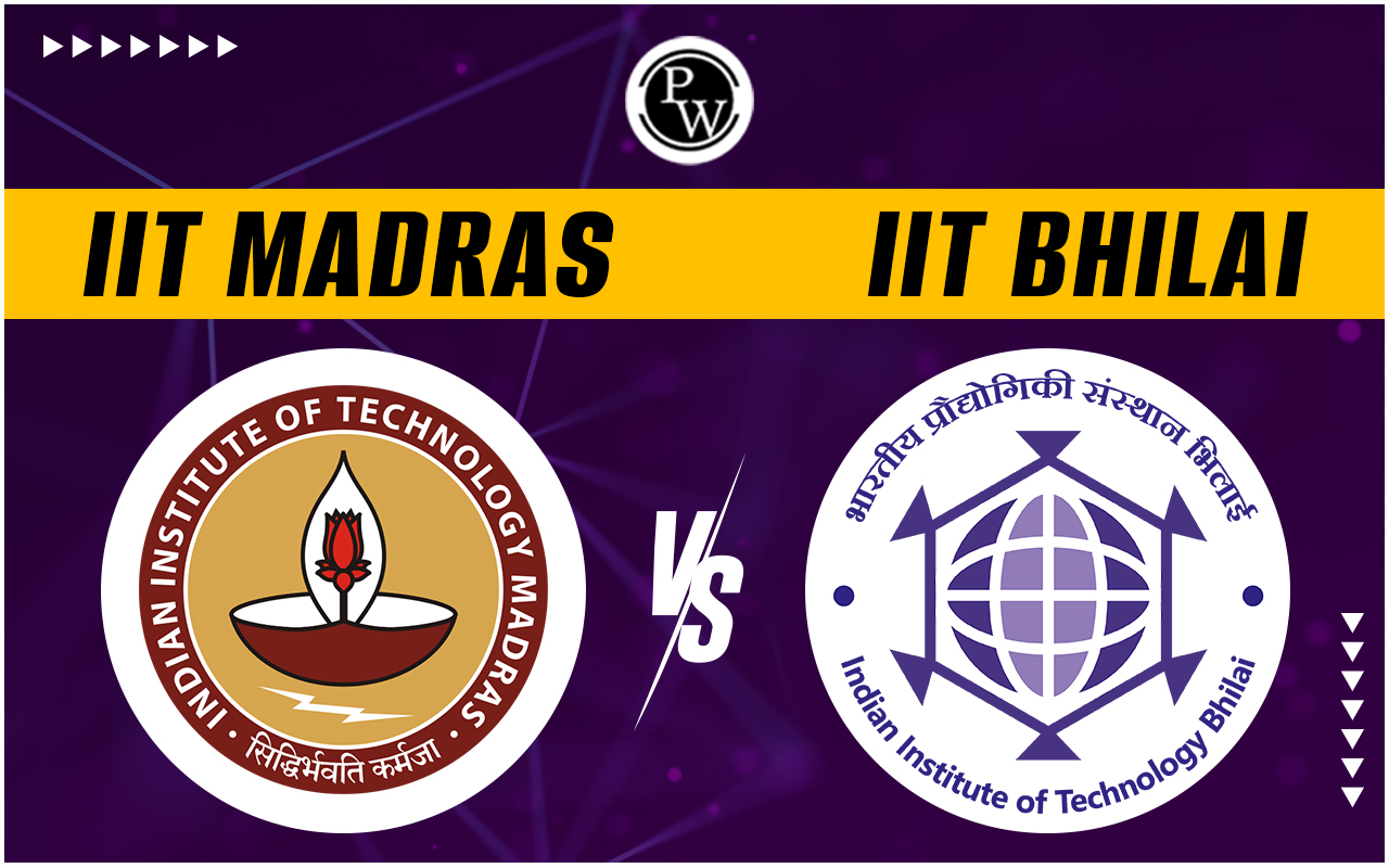 IIT Madras vs IIT Bhilai M Tech Courses Seats GATE Cutoff Placement