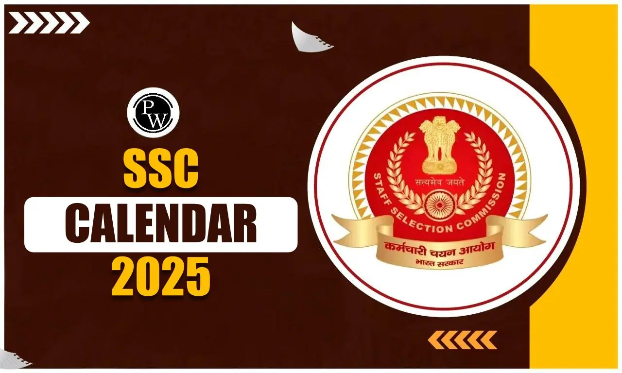 SSC Calendar 2025