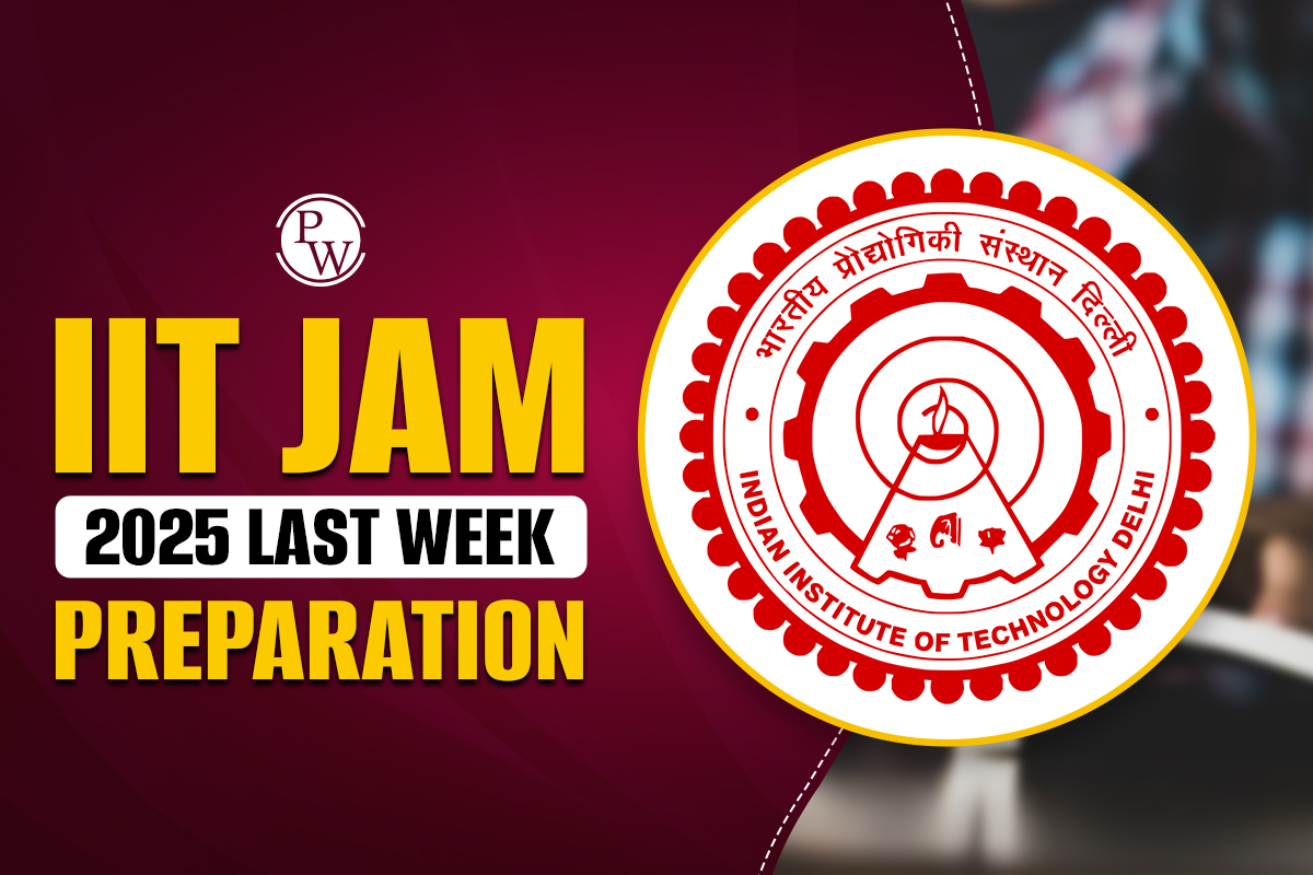 IIT JAM 2025 Last Week Preparation