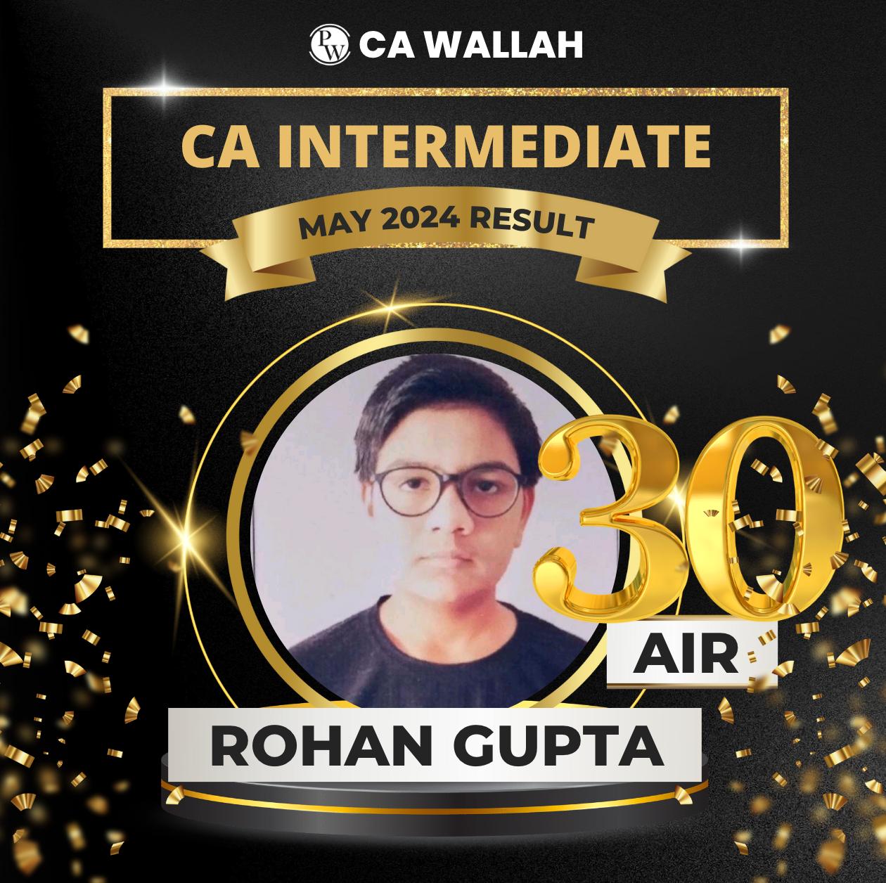 CA PW Topper