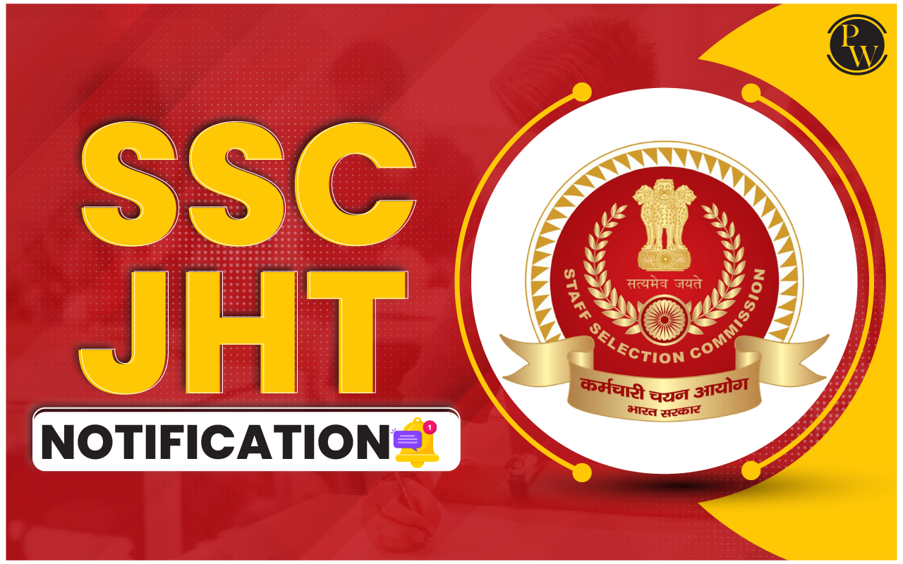 SSC JHT Notification 2024