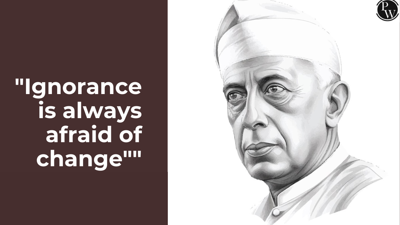 Nehru's Portrait
