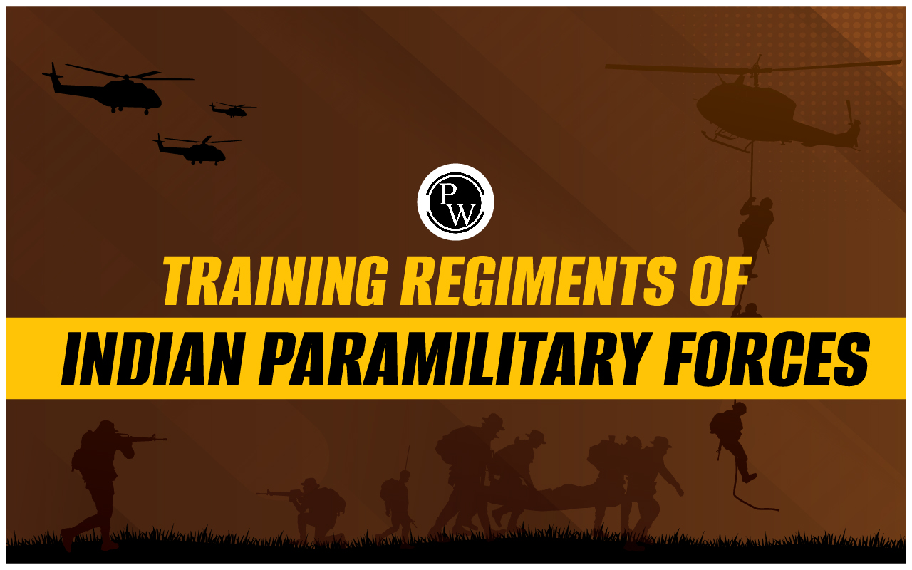 Training Regiments of Indian Paramilitary Forces
