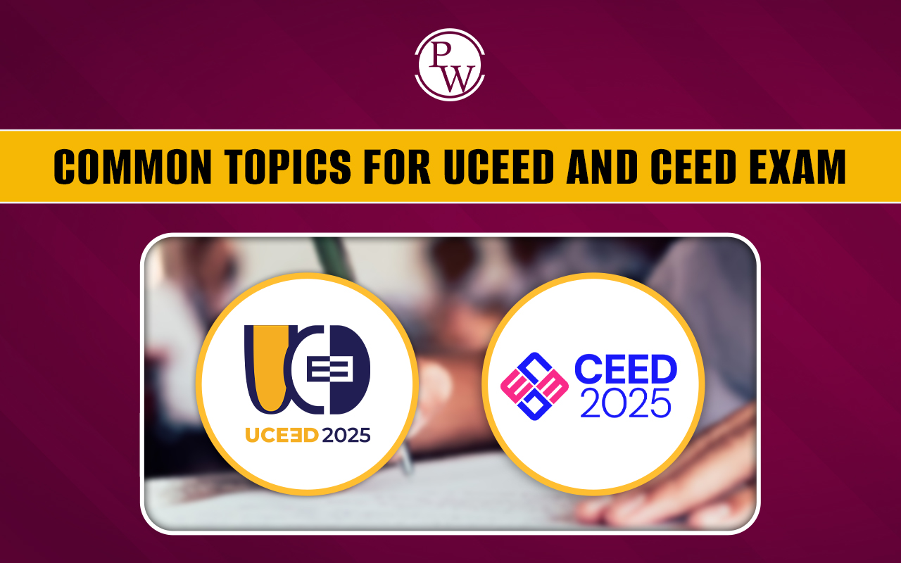 Common Topics for UCEED and CEED Exam