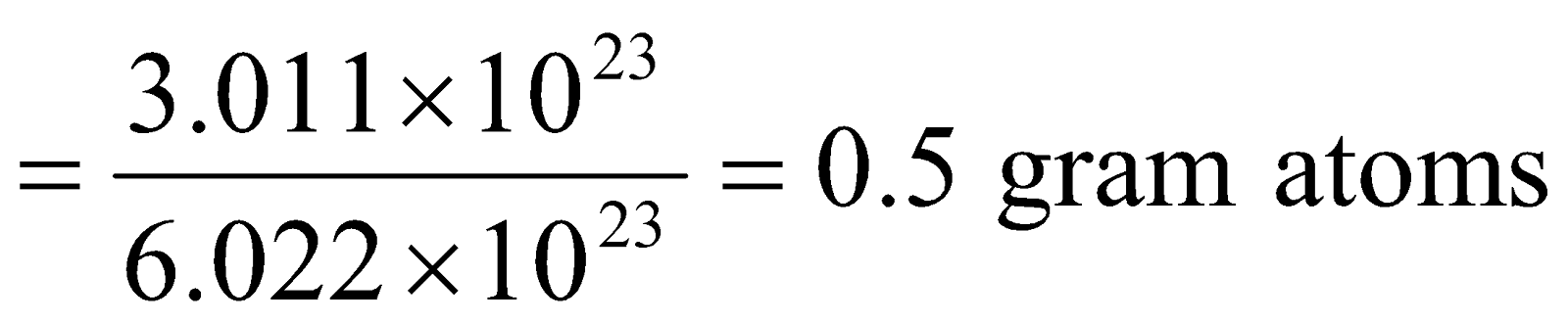 Important Formula of Atom and Molecules 