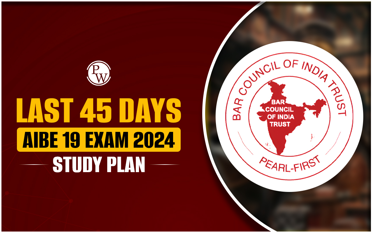 Last 45 Days AIBE 19 Exam 2024 Study Plan