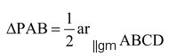 parallelogram theorem 