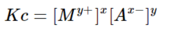 Solubility Product Constant