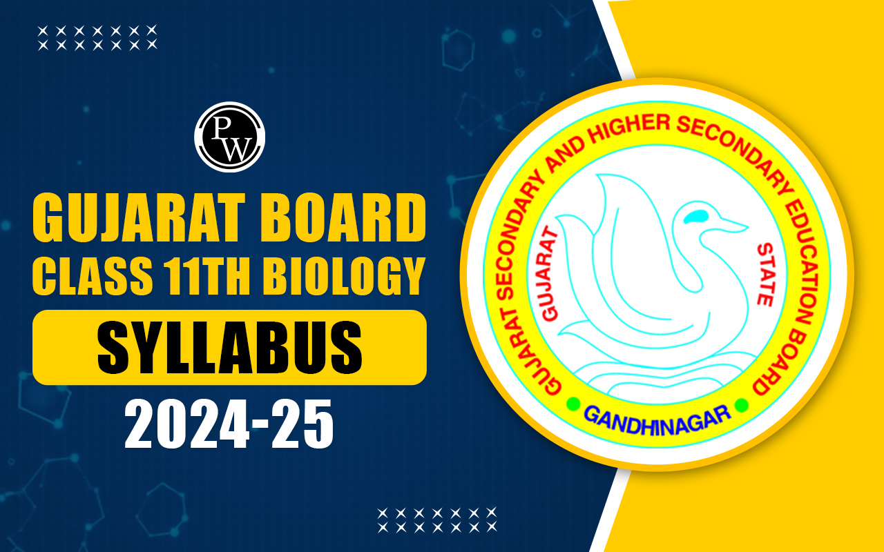 Gujarat Board Class 11th Biology Syllabus 2024-25