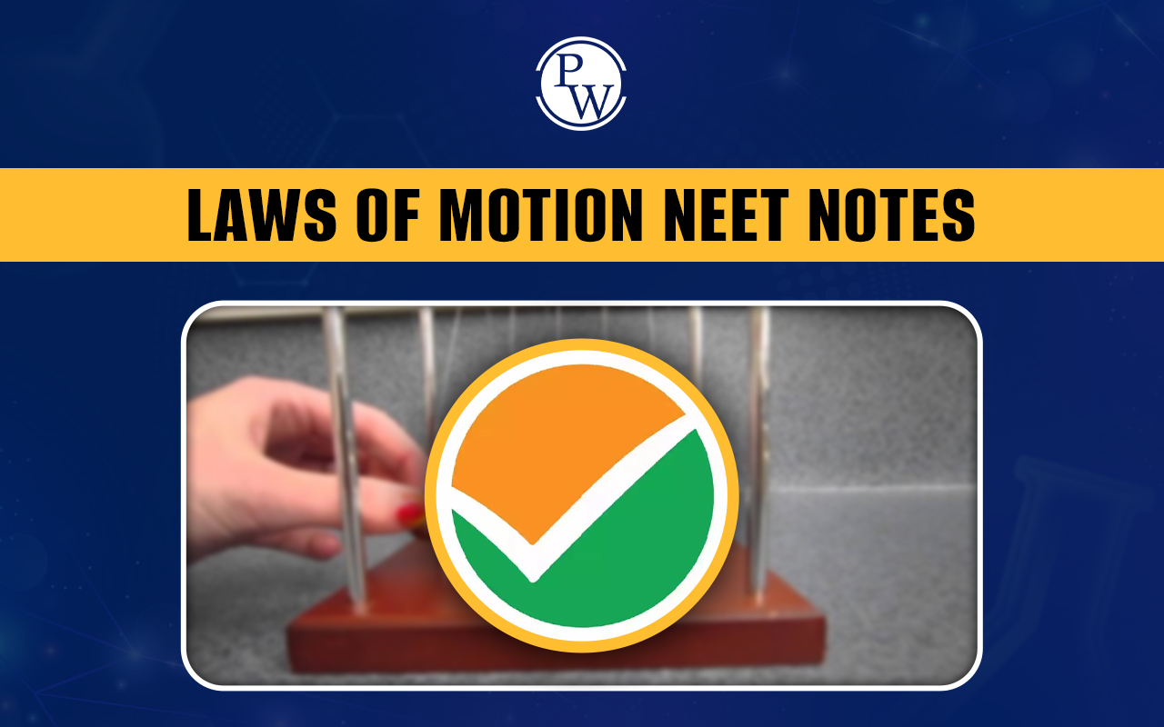 Laws of Motion NEET Notes PDF for 2025, Download Now