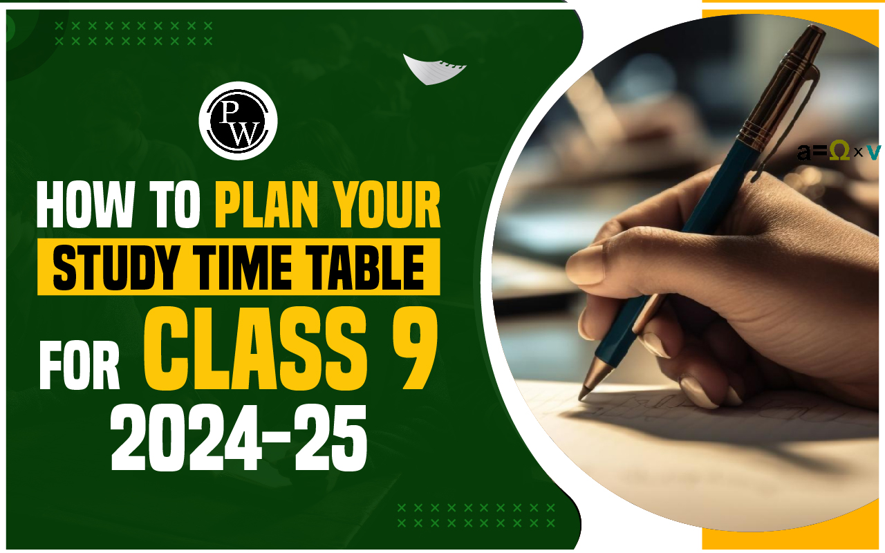 How to plan your study time table for class 9 2024 25