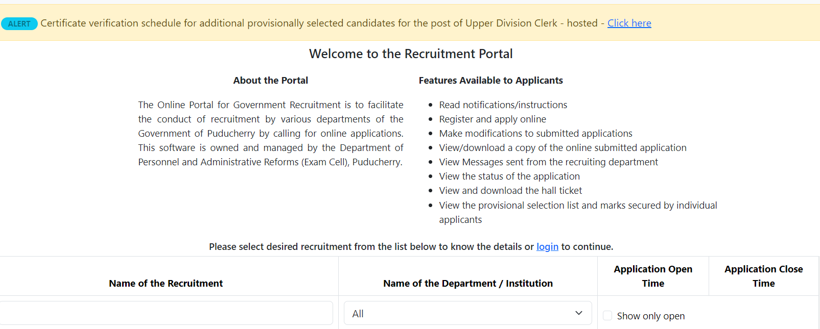 DPAR Puducherry Lecturer Recruitment 2024