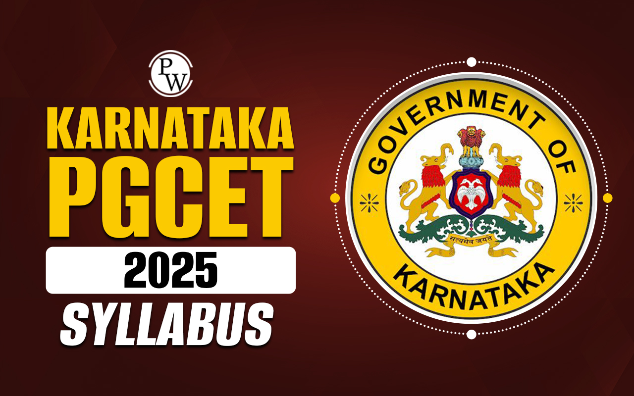 Karnataka PGCET Syllabus 2025