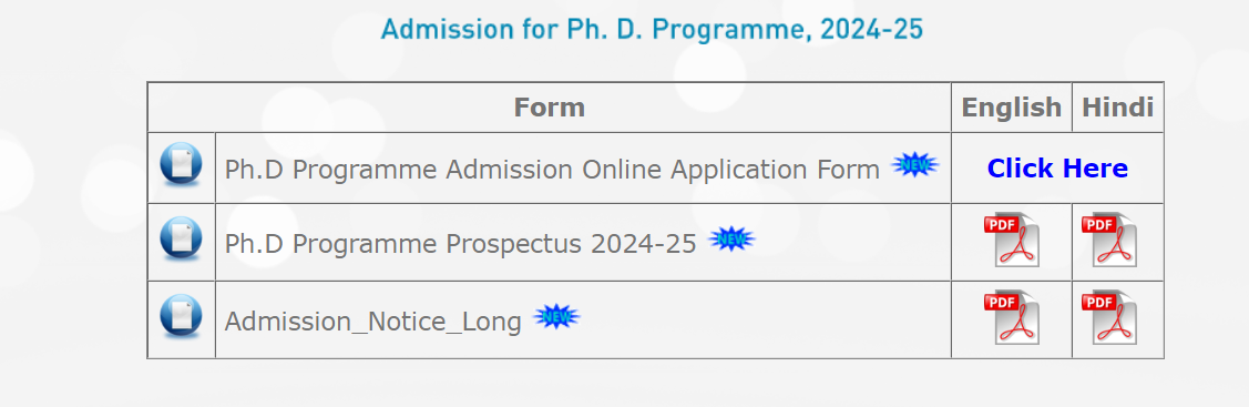 NIEPA PhD Admission 2024