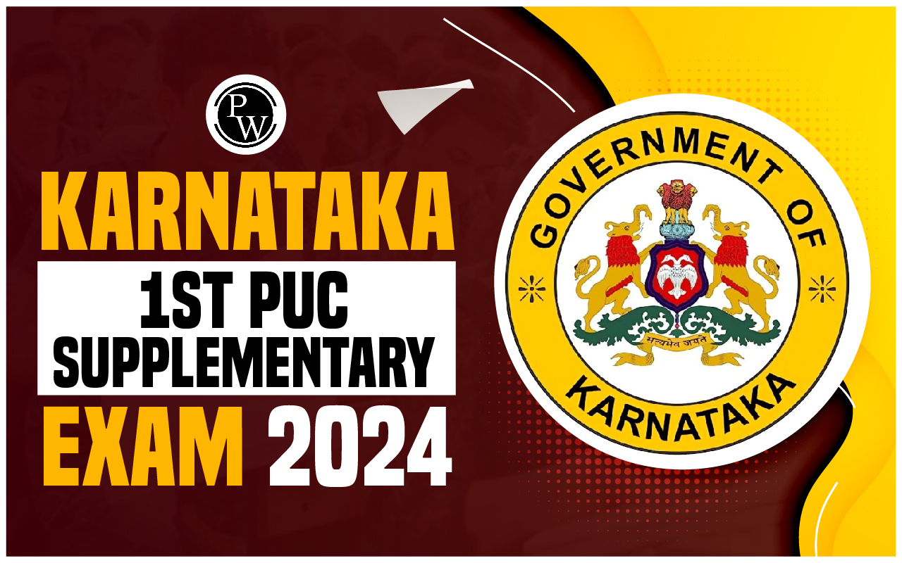 Karnataka 1st PUC Supplementary Exam 2024