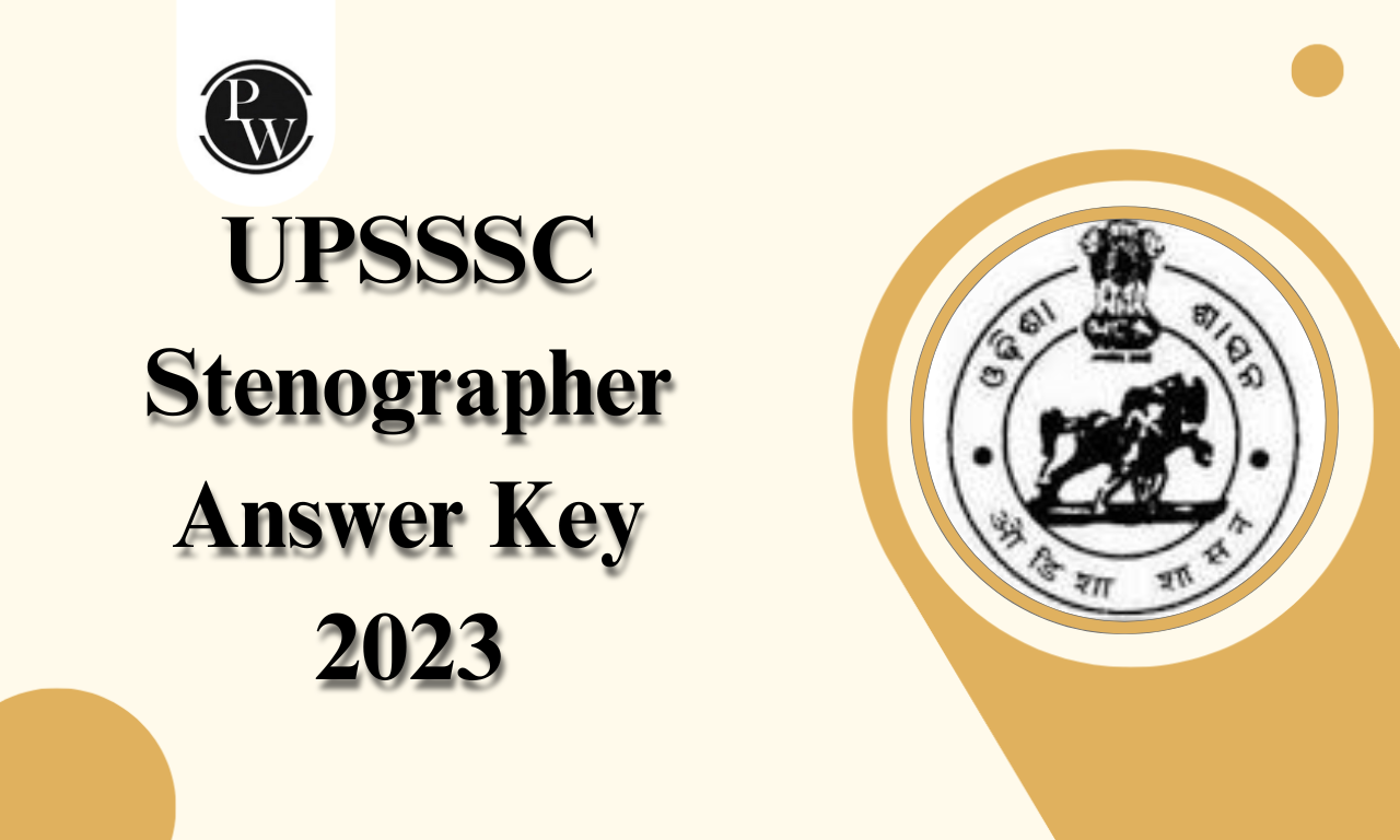 UPSSSC Stenographer Answer Key 2023