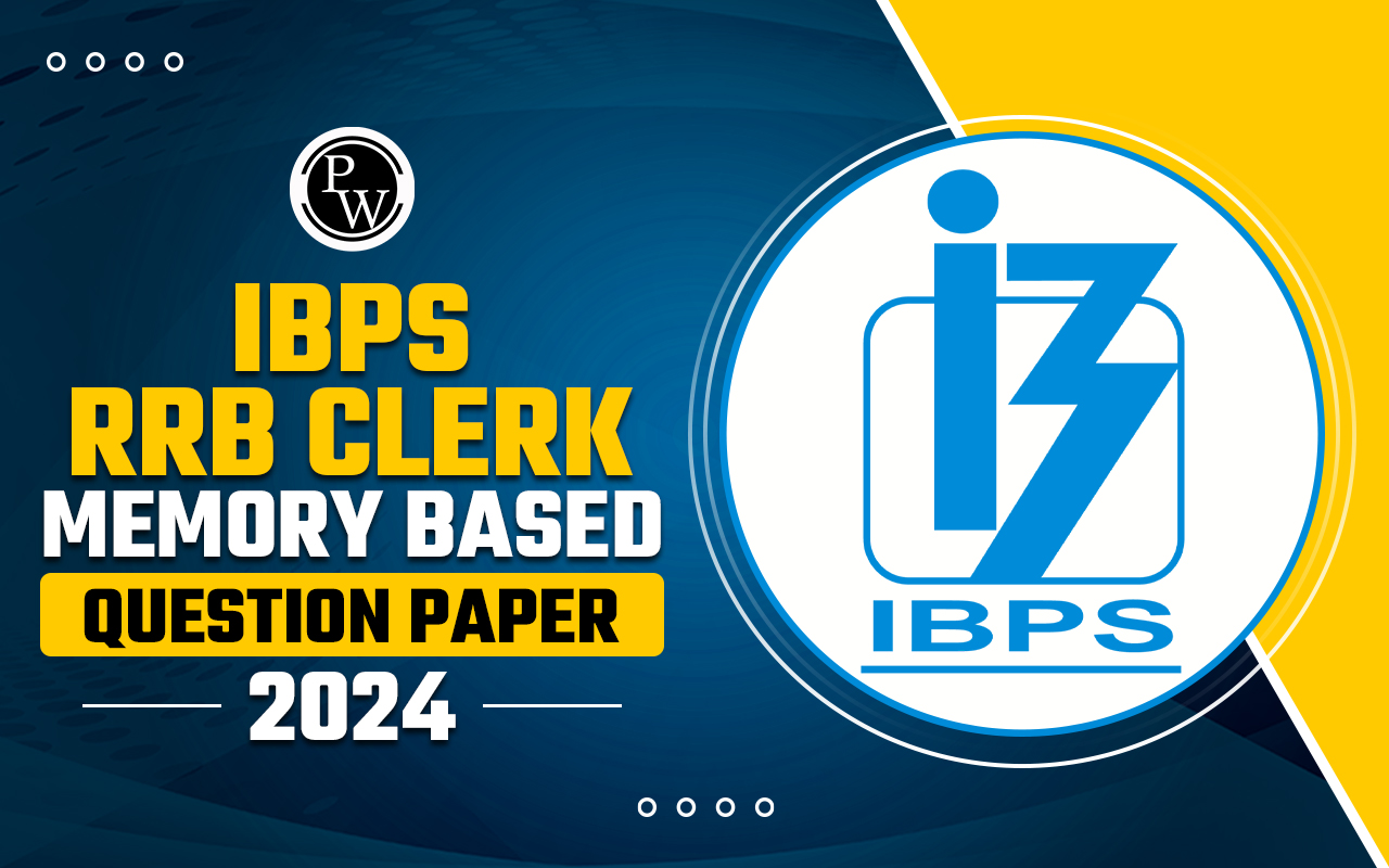 IBPS RRB Clerk Memory Based Question Paper 2024 Based on 10th August