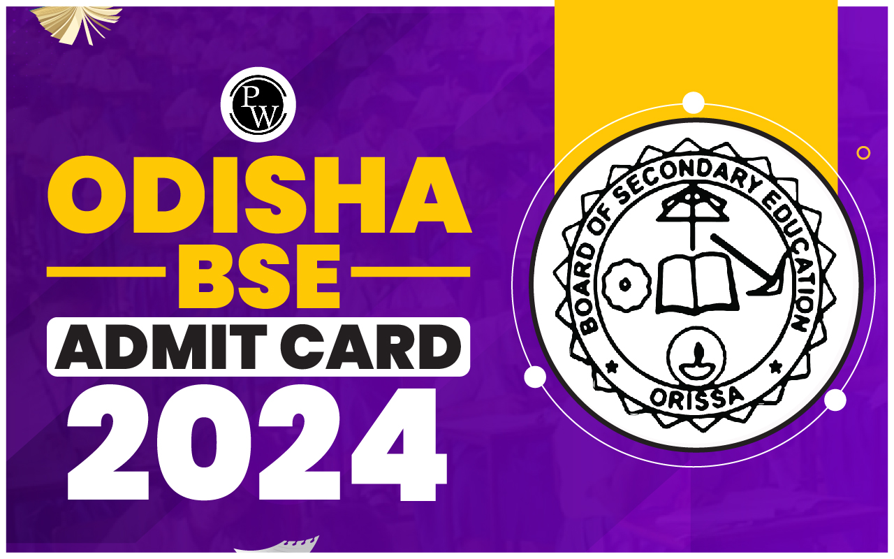 Odisha BSE Admit Card 2024